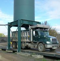 Truck Scale with possible weighing errors.