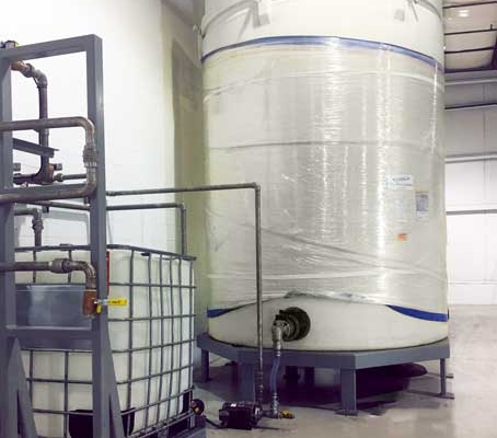 A Tank Filling and Dosing System