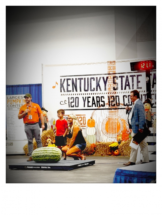 KY State Fair Great Watermelon and Pumpkin Weigh-In