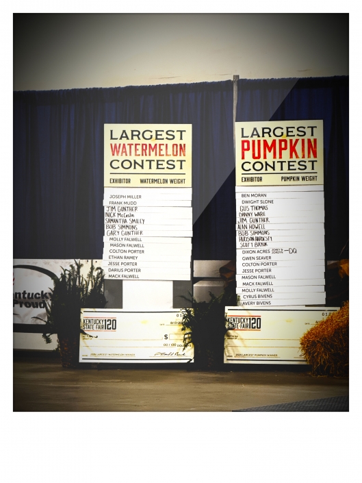 KY State Fair Great Watermelon and Pumpkin Weigh-In