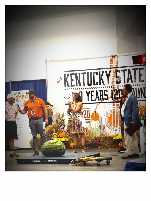 KY State Fair Great Watermelon and Pumpkin Weigh-In